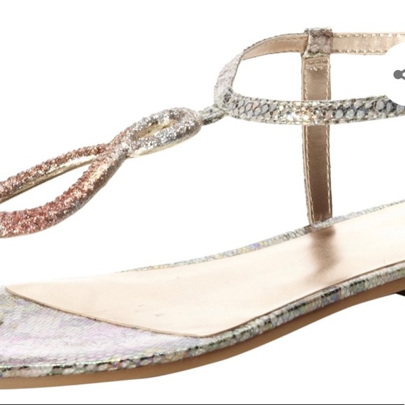 Nine West Sandals  Zeonette EUC Ombré Jewels Size 7 Super Comfy & Stylish! - Picture 5 of 11